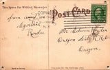 Postcard 1914 Easter Corning NY to Oregon City OR $$ 395422