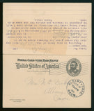 Postcard W/REPLY 1902 Nursery Co. Albany to Albany OR $$ 395425