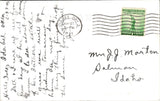 Postcard RP 1942 Bath House Beaver Bend OK to Salmon ID $$ 395440