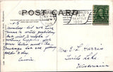Postcard 1908 Grain Ship on Columbia R. Seattle WA to Turtle Lake WI $$ 395474