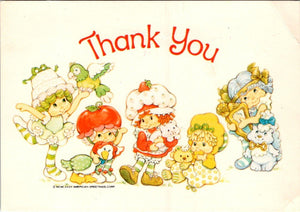 Postcard 1932 Thank you Doll Characters unaddressed $$ 395482