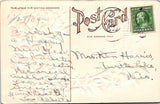 Postcard 1909 New Year to Turtle Lake WI $$ 395502