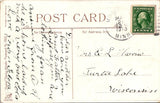 Postcard 1913 Easter Moose Lake MN to Turtle Lake WI $$ 395514