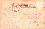 Postcard 1909 Dearborn St Railroad Stn Chicago IL to Ruffsdale PA $$ 395546