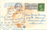 Postcard 1931 Waldorf-Astoria Hotel New York NY to Bloomington IL $$ 395560
