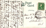 Postcard 1920 Grace M. E. Church Stockton Seattle WA to Stockton CA $$ 395573