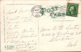 Postcard 1923 Hotel Dagmar Hagerstown MD to Stockton CA $$ 395578