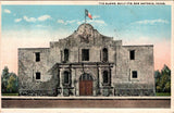 Postcard 1920 The Alamo San Antonio TX to Stockton CA $$ 395579