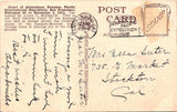 Postcard 1916 Panama Pacific EXPO to Stockton CA $$ 395580