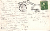 Postcard 1924 St. George Hotel Santa Cruz to Stockton CA $$ 395588