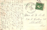 Postcard 1920 Pittsburgh Street Scene to Stockton CA $$ 395589
