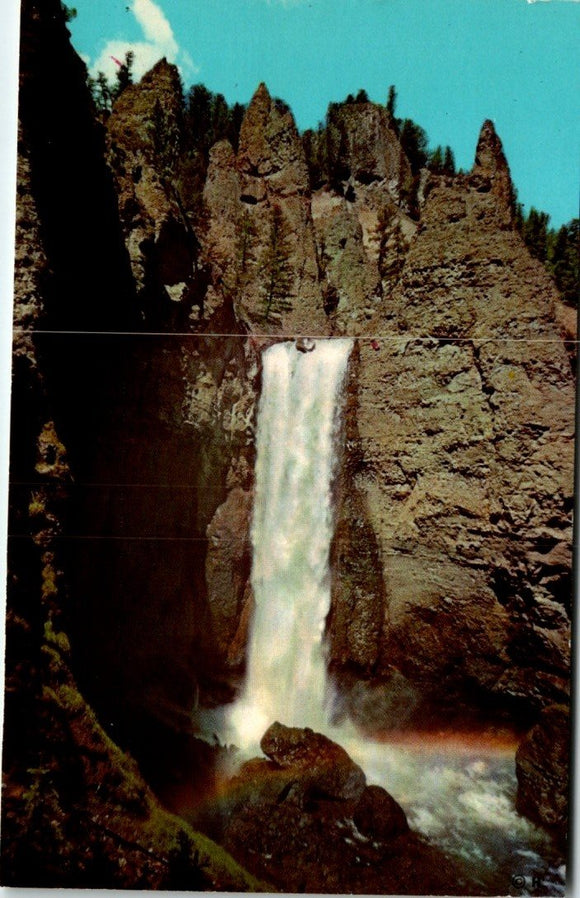 Postcard Tower Fall Yellowstone National Park unaddressed $$ 395598