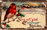 Postcard 1913 Christmas Youngwood PA to Stockton CA $$ 395609