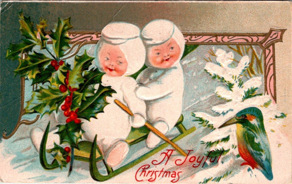 Postcard 1910 Christmas to Ruffsdale PA $$ 395610