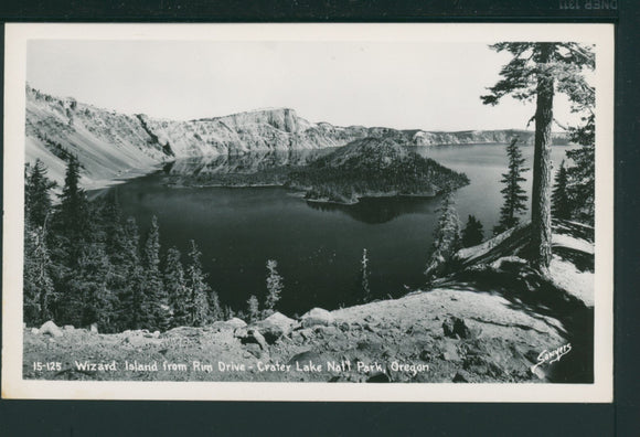 Postcard Crater Lake National Park unaddressed $$ 395627
