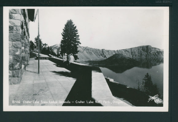Postcard RPPC Crater Lake View unaddressed $$ 395644