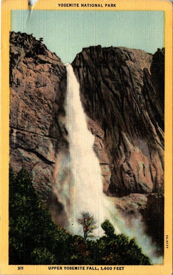 Postcard Yosemite National Park unaddressed $$ 395662