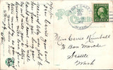 Postcard 1912 Dog Team Alaska Port Casey to Seattle WA $$ 395674
