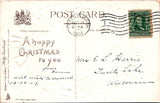 Postcard TUCK 1907 Christmas Seattle to Turtle Lake WI $$ 395675