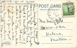 Postcard RPO 1945 Bad Lands National Park to Helena MT $$ 395686