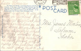 Postcard 1941 Bridge Cleveland OH to Salmon ID $$ 395703