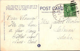 Postcard RPO 1936 Cleveland OH to Salmon ID $$ 395708