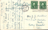 Postcard 1919 First National Bank Omaha NE to Long Beach CA $$ 395728