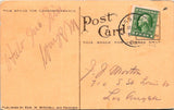 Postcard 1912 St Mary's Academy Grass Valley CA to Los Angeles CA $$ 395732