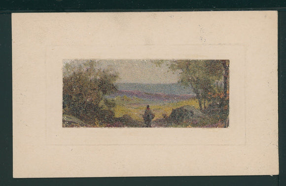 Postcard 1909 Enameled Scene Ft. Casey WA to Turtle Lake WI $$ 395756