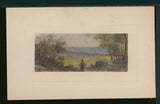 Postcard 1909 Enameled Scene Ft. Casey WA to Turtle Lake WI $$ 395756