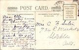 Postcard VINTAGE Poetic Greeting to Stockton CA $$ 395759