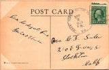 Postcard 1923 Washington's Tomb Mt. Vernon VA to Stockton CA $$ 395763