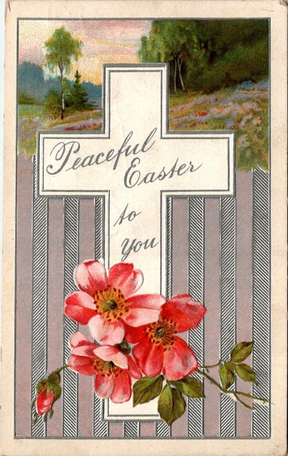 Postcard 1912 Easter to Turtle Lake WI $$ 395792