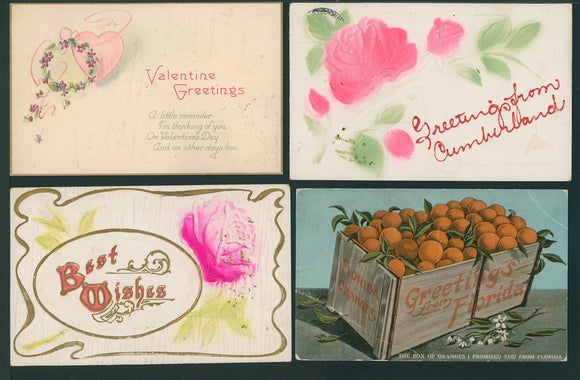Postcards ASSORTMENT of ANTIQUE Greeting Cards $$ 395816