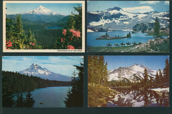 Postcards ASSORTMENT State of Oregon Glacial Mountain Scenes $$ 395821