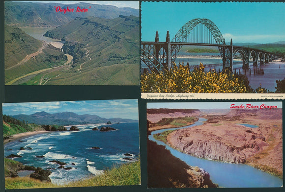Postcards ASSORTMENT State of Oregon Water and Seascapes $$ 395822