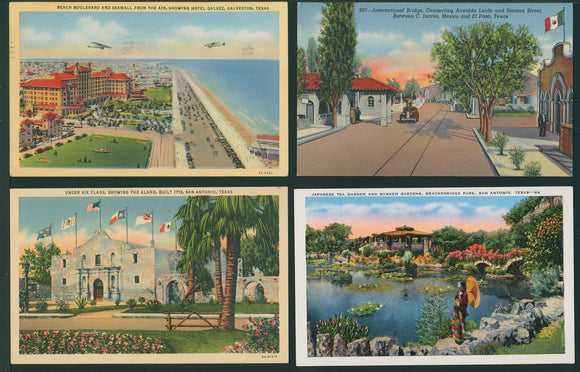 Postcards ASSORTMENT State of Texas Scenes $$ 395825