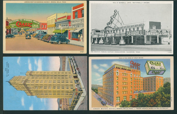 Postcards ASSORTMENT State of Texas Scenes $$ 395827