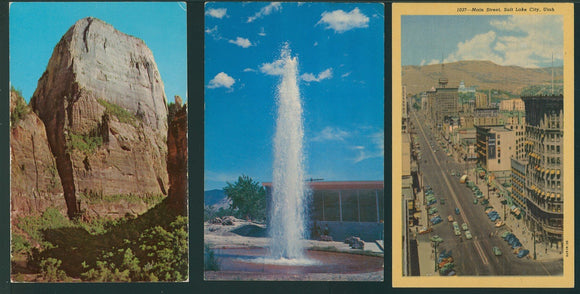 Postcards ASSORTMENT State of Utah Scenes $$ 395829