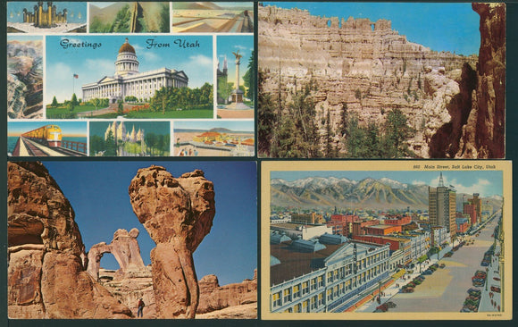 Postcards ASSORTMENT State of Utah Scenes $$ 395830
