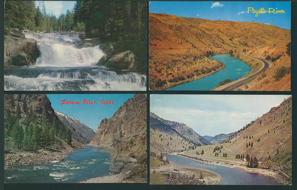 Postcards ASSORTMENT State of Idaho River Scenes $$ 395833