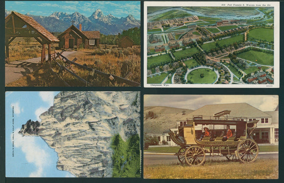 Postcards ASSORTMENT State of Wyoming Scenes $$ 395841