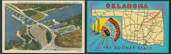 Postcards ASSORTMENT State of Oklahoma Scenes $$ 395852