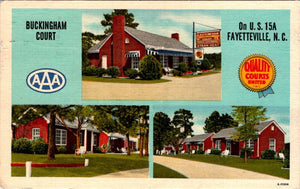 Postcard 1970 Fayetteville NC to Stockton CA $$ 395883