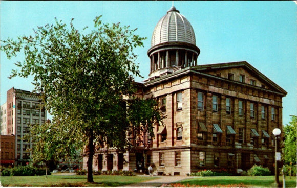 Postcard Sangamon County Courthouse Springfield IL $$ 395884