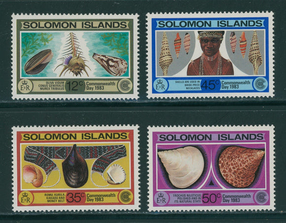 Solomon Islands Scott #493-496 MNH Commonwealth Day $$ 395904