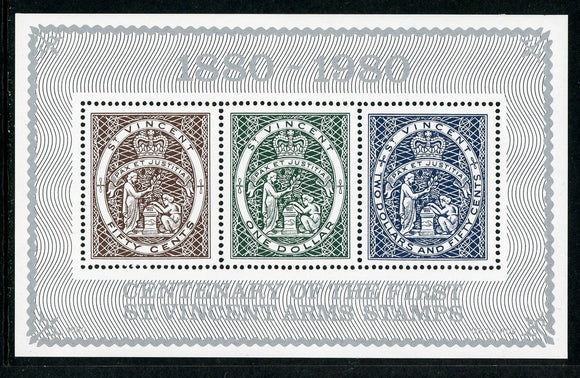 St. Vincent Scott #598 MNH S/S London '80 Stamp EXPO $$ 395927