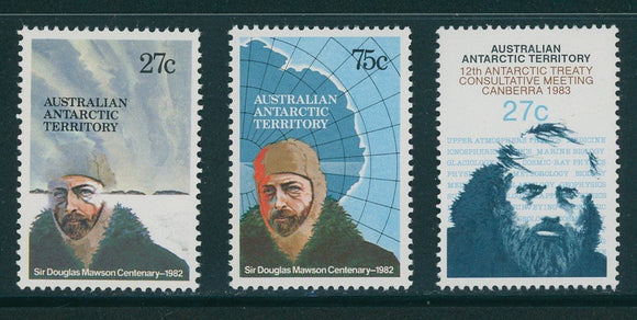 Australian Antarctic Ter Scott #L53//L56 MNH Sir Douglas Mawson $$ 396081