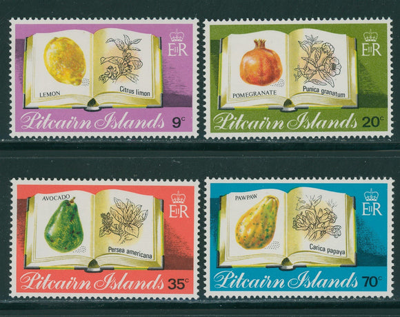 Pitcairn Islands Scott #209-212 MNH Fruit FLORA $$ 396089