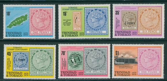 Trinidad & Tobago Scott #312-317 MNH Stamp Centenary $$ 406645